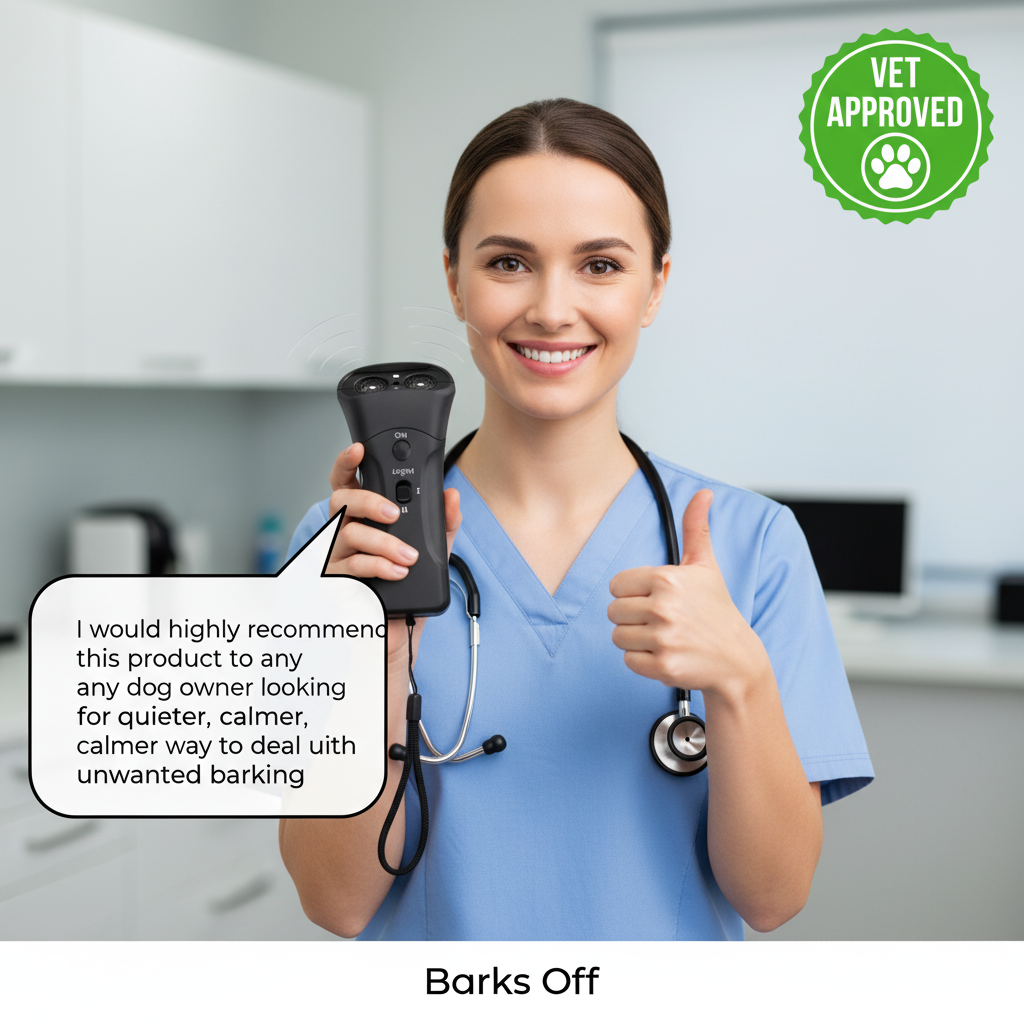 Barks Off™ - Stop Any Dog's Barking Instantly Without Confrontation