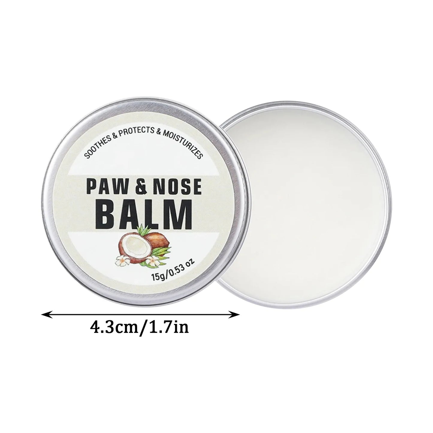 Dog Paw Balm Moisturizing Natural Cream