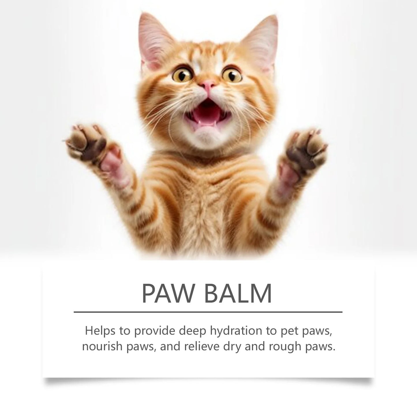 Pet Paw Balm Noses Paws Moisturizer Repair Dry Cracked Cat Foot Care Protector Lick Safe Repair Dry Cracked Dog Care Supplies