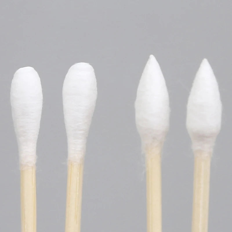 200Pcs Ear Clean Cotton Swabs