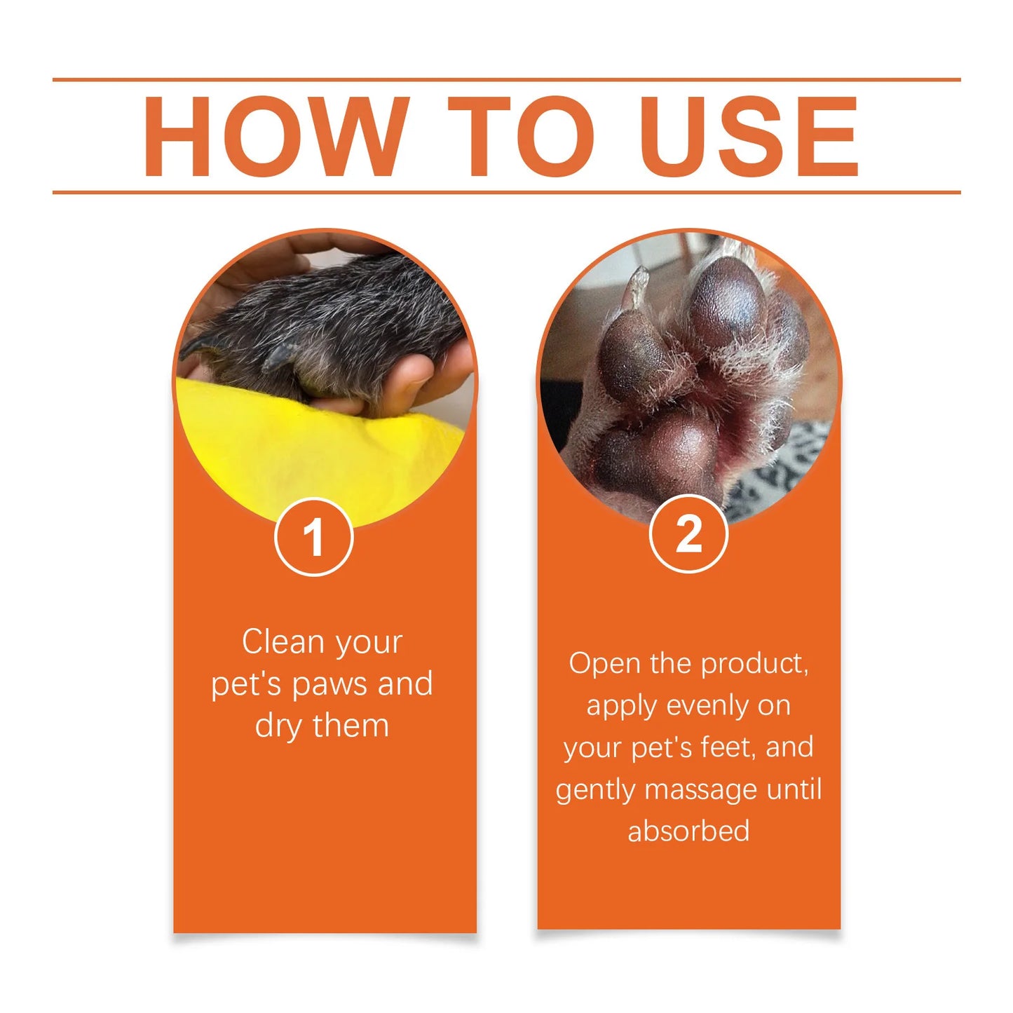 Pet Paw Balm Noses Paws Moisturizer Repair Dry Cracked Cat Foot Care Protector Lick Safe Repair Dry Cracked Dog Care Supplies